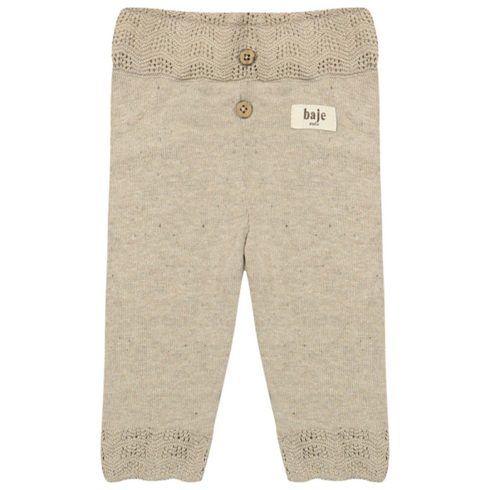 Baje Studio Legging Knitwear Sous - Sand Desert