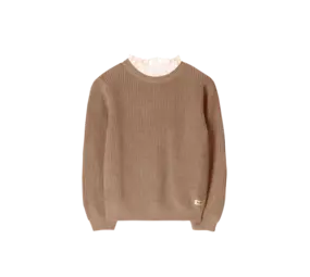 Baje Studio Knitted Top Soho - Peach Almond Baje Studio Knitted Top Soho - Peach Almond