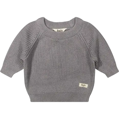 Baje Studio Knitted Pullover Santis - Grey Steel