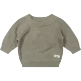 Baje Studio Knitted Pullover Santis - Green Moss Baje Studio Knitted Pullover Santis - Green Moss