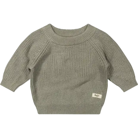 Baje Studio Knitted Pullover Santis - Green Moss