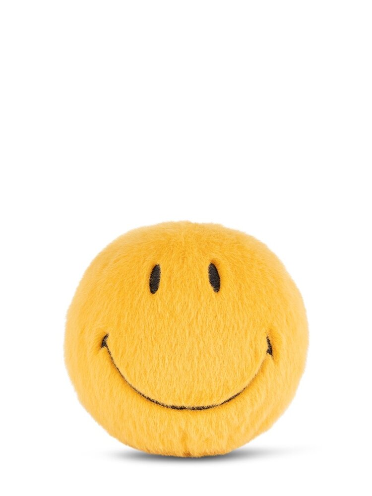 Smiley Smiley Fuzzy - 13 cm - Yellow