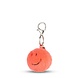 Smiley Smiley Keychain Fuzzy - Bright Coral Smiley Smiley Keychain Fuzzy - Bright Coral