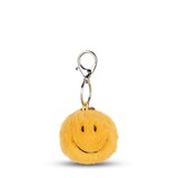 Smiley Smiley Keychain Fuzzy - Yellow
