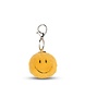 Smiley Smiley Keychain Fuzzy - Yellow Smiley Smiley Keychain Fuzzy - Yellow