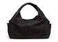 Suede Sophie Mini Shopper Black
