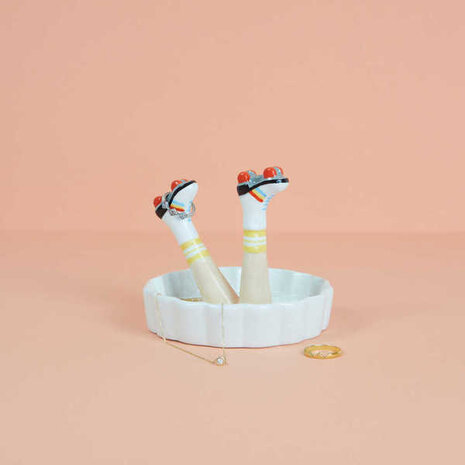 Balvi Ring holder Happy Legs - Retro