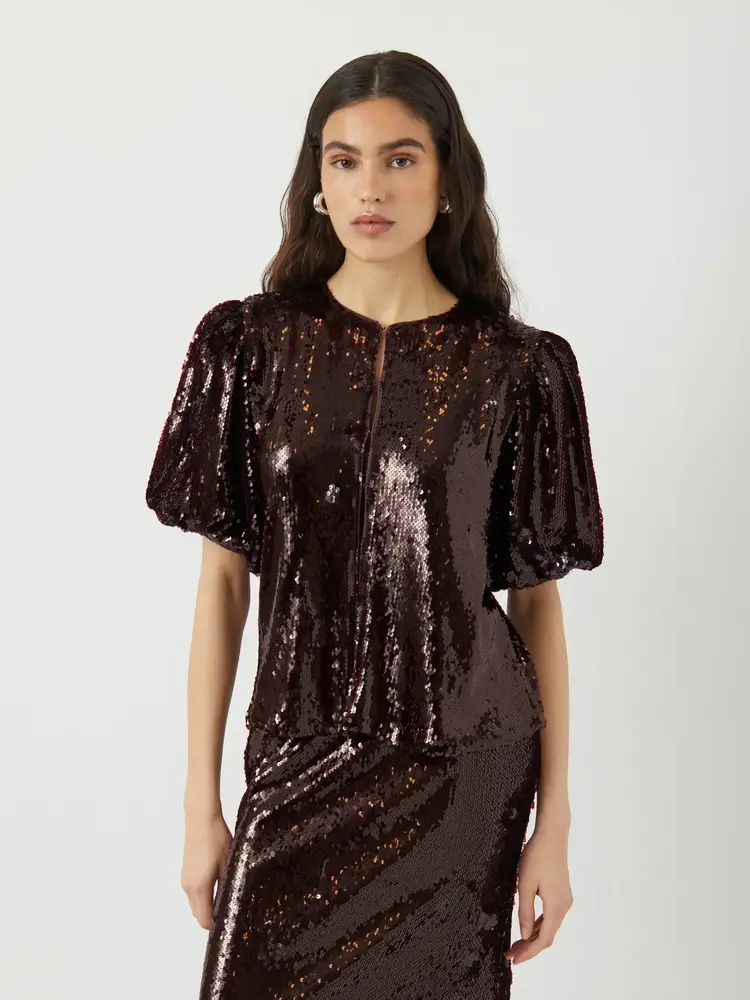 Y.A.S Royalina Sequin Top – Port Royale