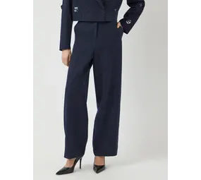 Y.A.S Midnight Wide Pant – Navy Blazer