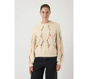 Y.A.S Gabbi Knit Pullover – Birch Melange Y.A.S Gabbi Knit Pullover – Birch Melange