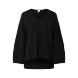 Y.A.S Elma Knit Pullover – Black