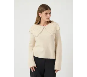 Y.A.S Charma Knit Pullover – Birch Y.A.S Charma Knit Pullover – Birch