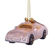 Vondels Ornament champagne opal car with skis on top