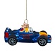 Vondels Ornament blue racing car