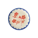 Rice Ceramic Cake Plate - Vintage Flower Rice Ceramic Cake Plate - Vintage Flower
