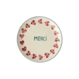 Rice Ceramic Cake Plate - MERCI Rice Ceramic Cake Plate - MERCI