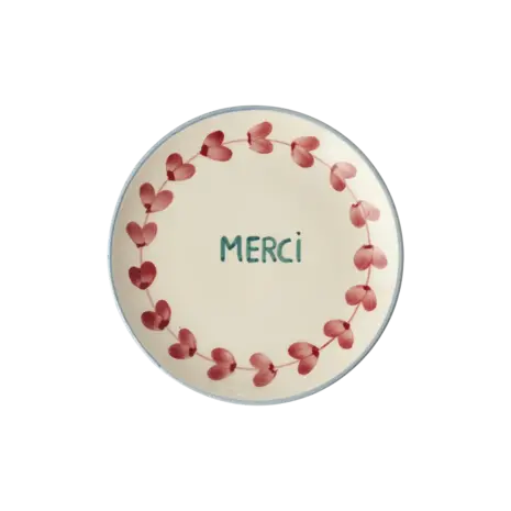 Rice Ceramic Cake Plate - MERCI Rice Ceramic Cake Plate - MERCI