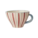 Rice Ceramic Tea Cup - Stripes (150 ml) Rice Ceramic Tea Cup - Stripes (150 ml)