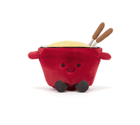 Jellycat Jellycat - Amuseables Cheese Fondue Jellycat Jellycat - Amuseables Cheese Fondue