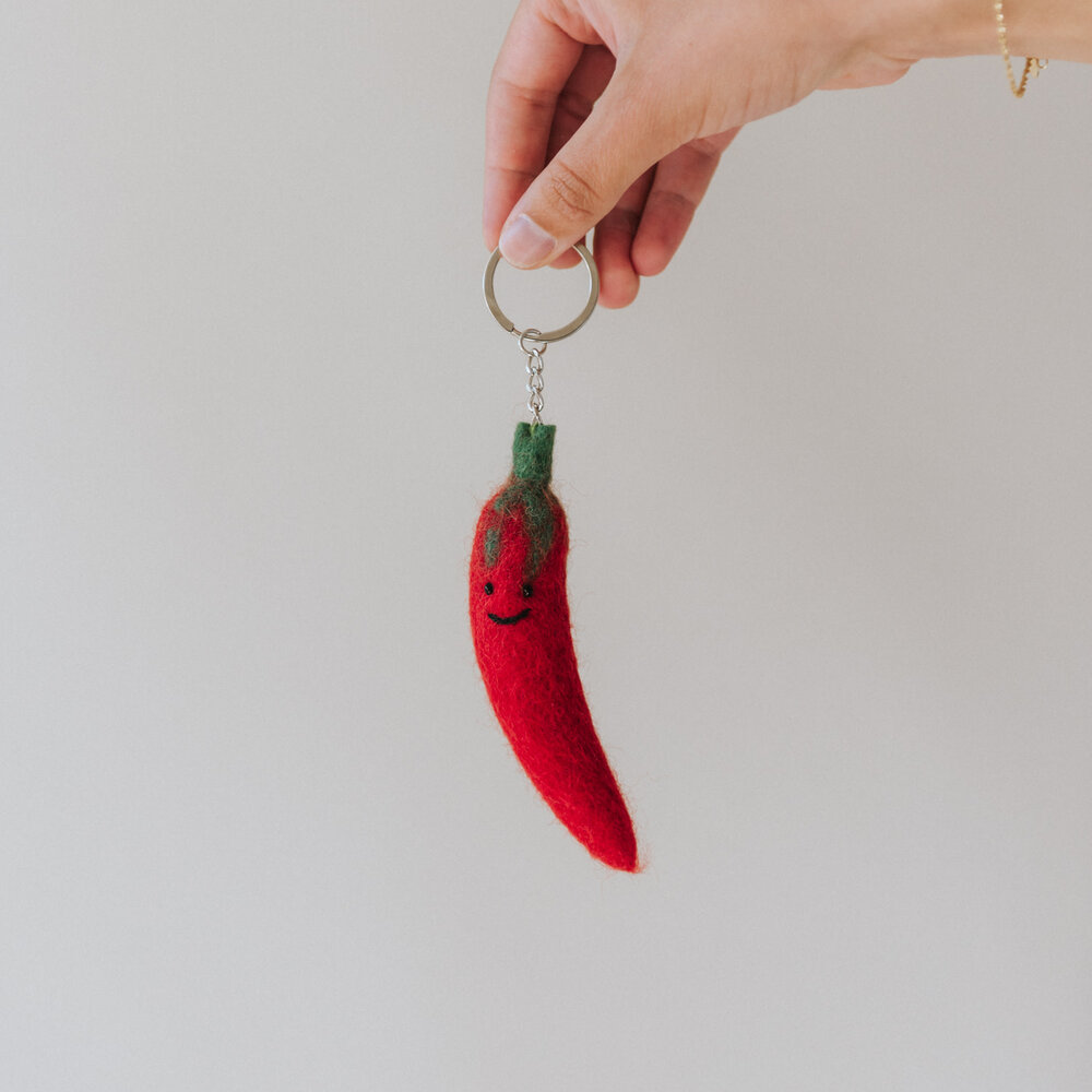 Ikpakjein Sleutelhanger Mila - Rode Peper