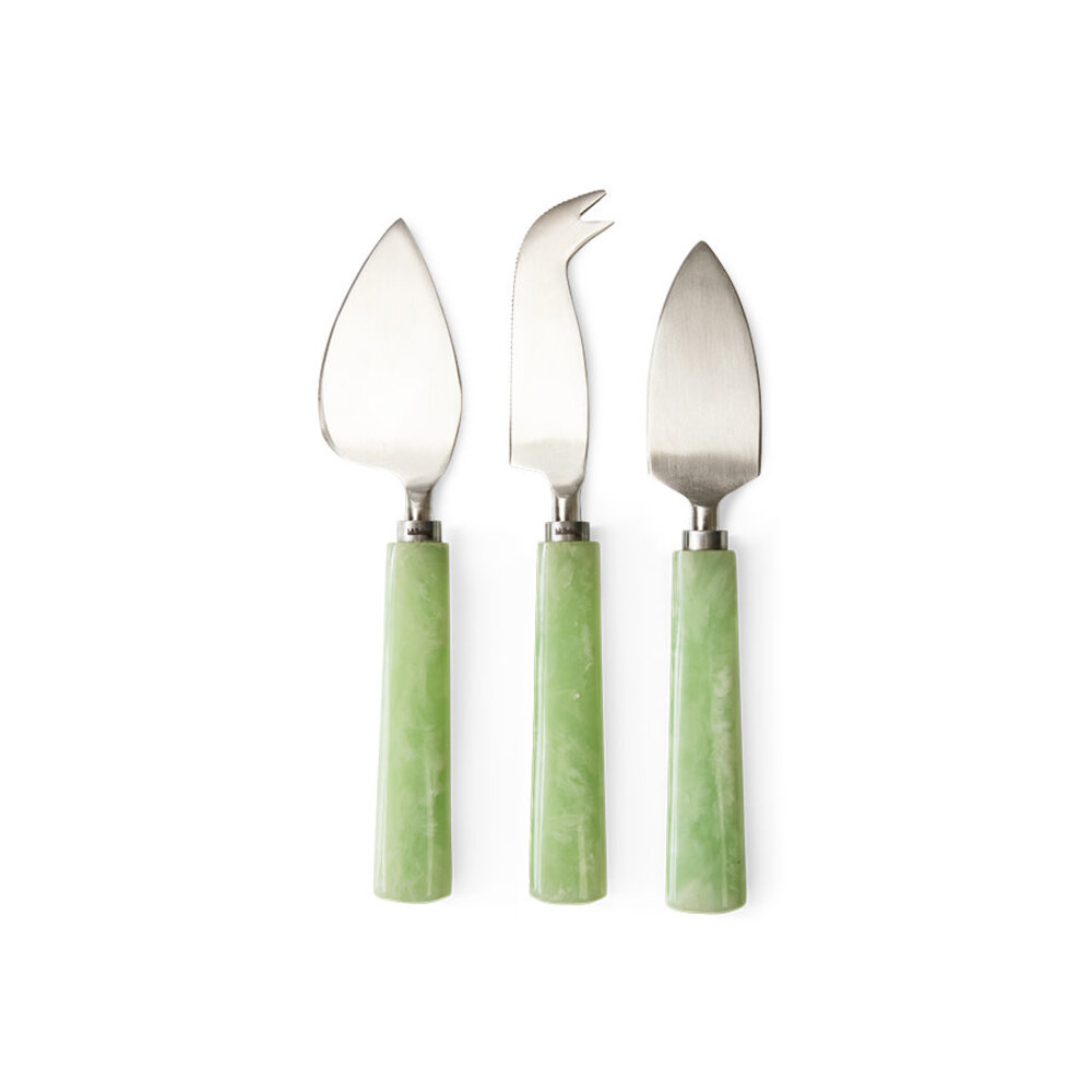 HK Living Cheese knives - Sage