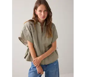 Summum Woman Gilet Padded embroidery - Darkcamo