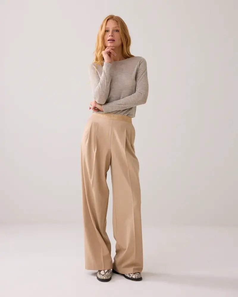 Summum Woman Top Soft lurex - Funghi