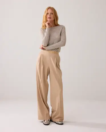 Summum Woman Top Soft lurex - Funghi