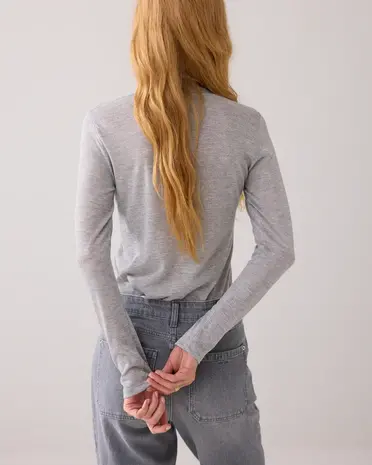 Summum Woman Top Soft lurex - Mist