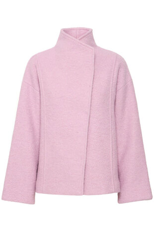 ICHI Stipa Jacket - Dawn Pink