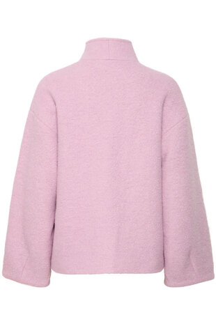 ICHI Stipa Jacket - Dawn Pink