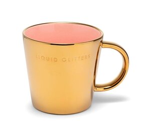 Vondels Ceramic tea cup LIQUID GLITTERS