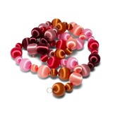 Vondels Garland dusty pink/burgundy/red 180cm Vondels Garland dusty pink/burgundy/red 180cm