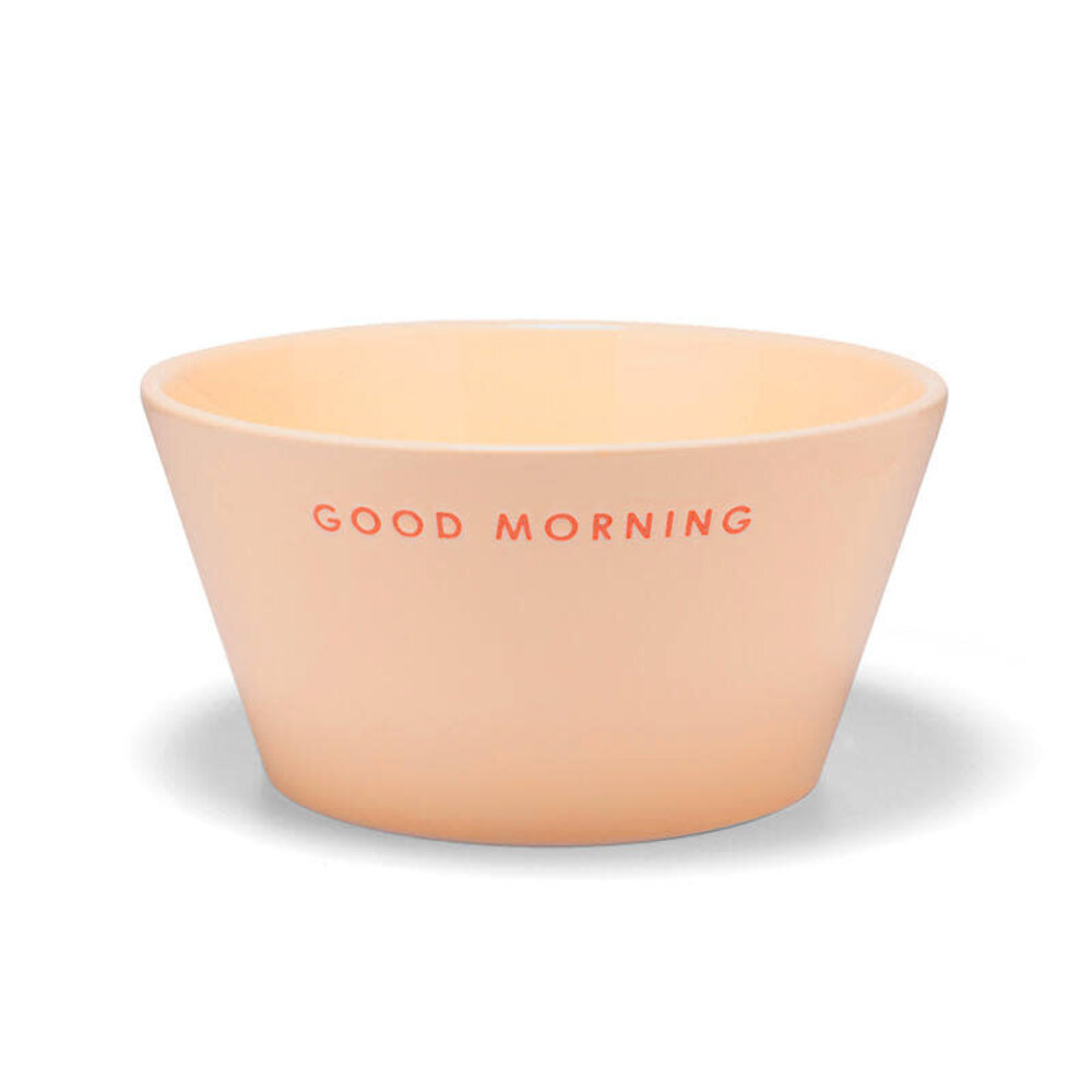 Vondels Ceramic bowl GOOD MORNING Vondels Ceramic bowl GOOD MORNING
