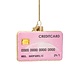 Vondels Ornament pink opal credit card