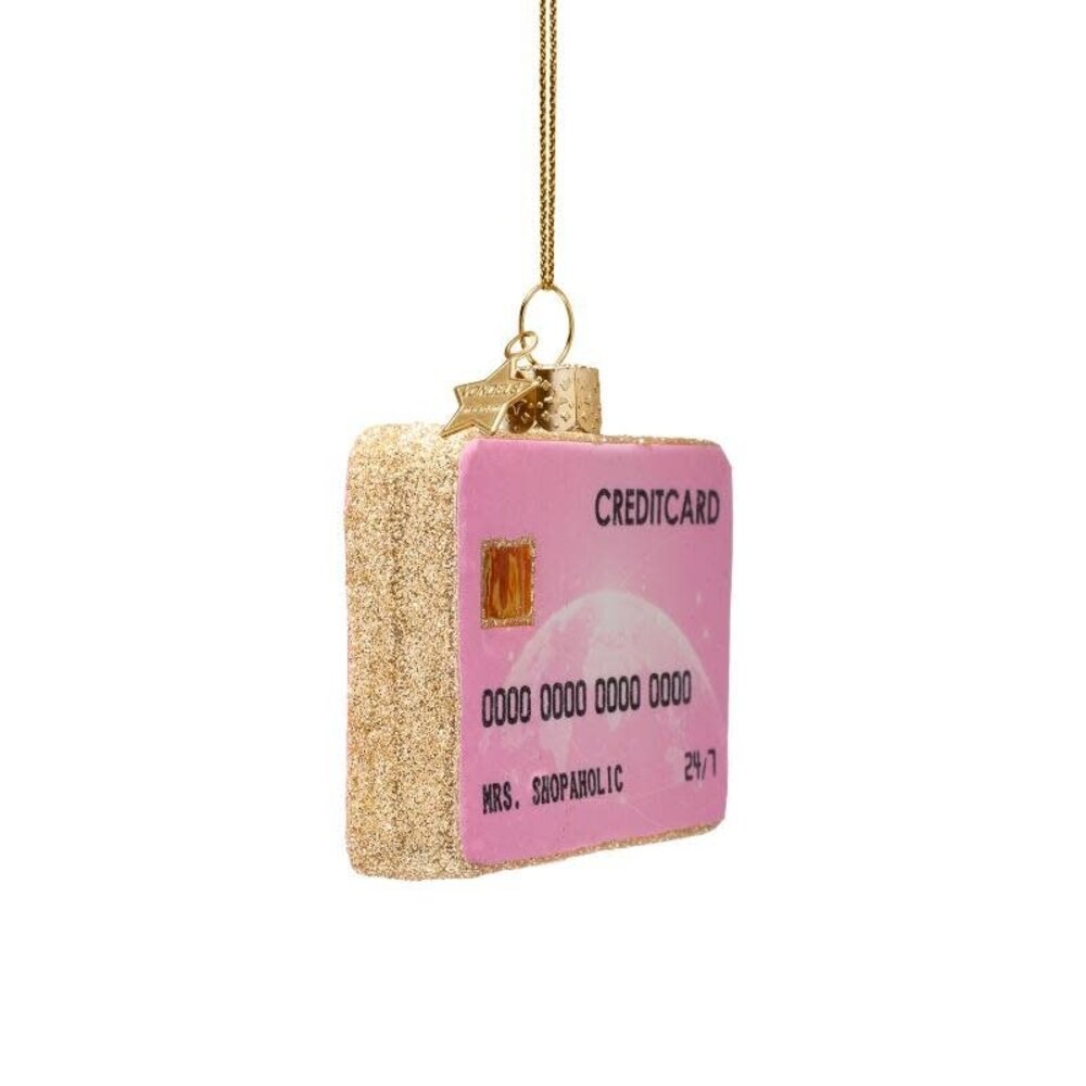 Vondels Ornament pink opal credit card