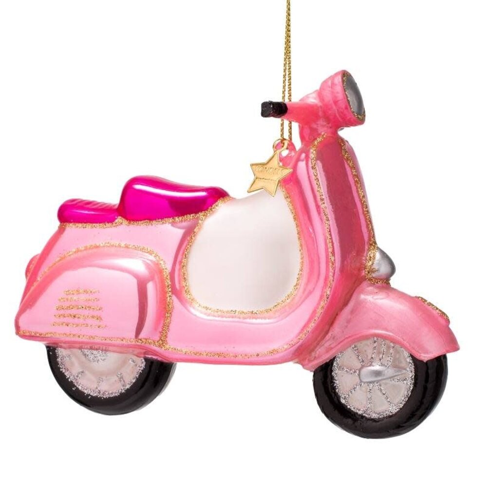 Vondels Ornament pink scooter