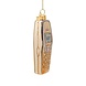 Vondels Ornament shiny gold cellphone