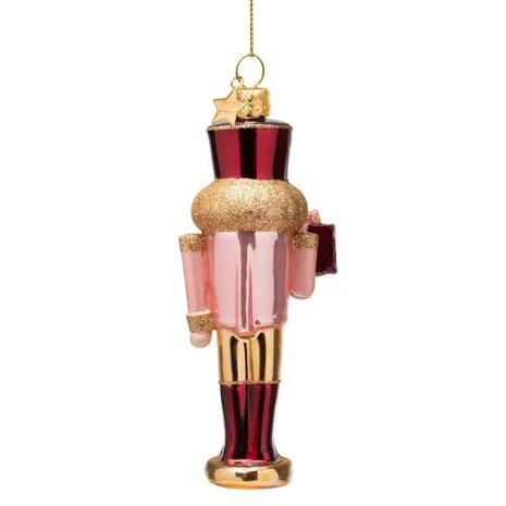 Vondels Ornament pink/ burgundynutcracker