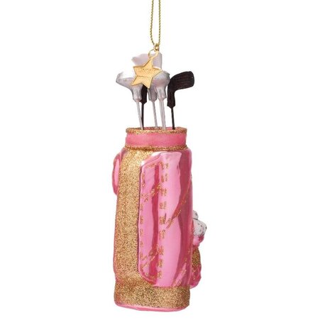 Vondels Ornament opal pink golf bag