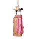Vondels Ornament opal pink golf bag