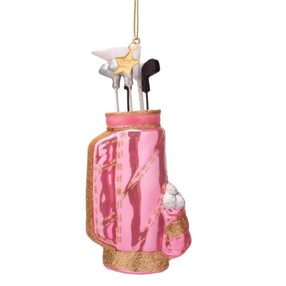Vondels Ornament opal pink golf bag