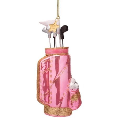 Vondels Ornament opal pink golf bag