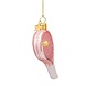 Vondels Ornament opal soft pink tennis racket