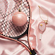 Vondels Ornament opal soft pink tennis ball