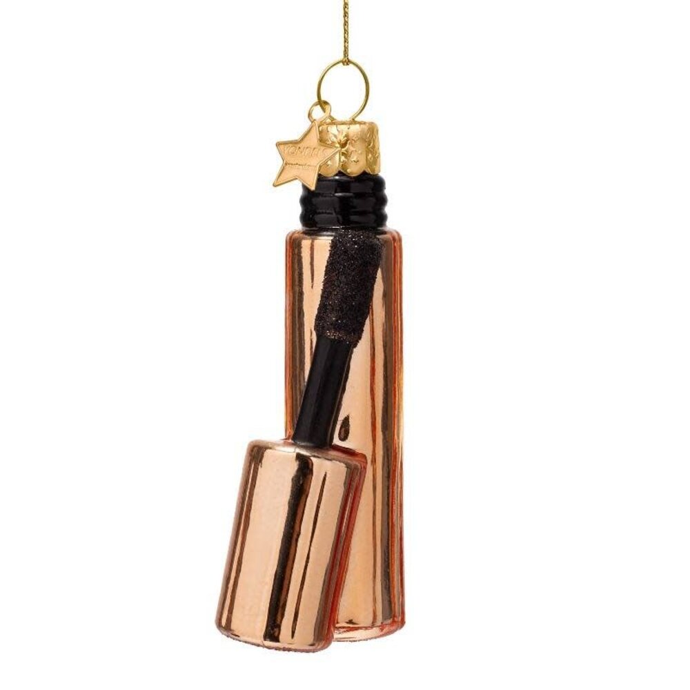 Vondels Ornament shiny copper mascara