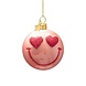 Vondels Ornament pink orange  smiley