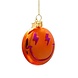 Vondels Ornament orange smiley
