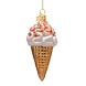 Vondels Ornament multicolor ice cream w/sprinkles