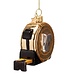 Vondels Ornament shiny gold tape measure